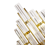 Бра стеклянное с золотым каркасом Luxxu Modern варинант исполнения - 1 | Loft Concept в Санкт-петербурге