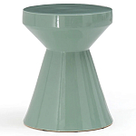 Приставной стол из керамики Manufacto Gray-green варинант исполнения - 1 | Loft Concept в Санкт-петербурге