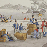 Обои ручная роспись Views of Italy Charvet варинант исполнения - 1 | Loft Concept в Санкт-петербурге