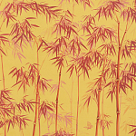 Обои ручная роспись Distant Bamboo Firefly on dyed paper варинант исполнения - 2 | Loft Concept в Санкт-петербурге