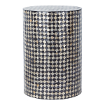 Столик круглый с инкрустацией Joellet варинант исполнения - 1 | Loft Concept в Санкт-петербурге