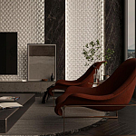 Гипсовая 3D Панель E-05 варинант исполнения - 2 | Loft Concept в Санкт-петербурге