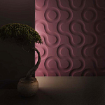 Гипсовая 3D Панель M-25 варинант исполнения - 2 | Loft Concept в Санкт-петербурге