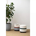 Пуф с плетеной светло-бежевой обивкой Serene Holidays варинант исполнения - 4 | Loft Concept в Санкт-петербурге