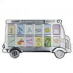 Фоторамка детская Childhood Corner Bus 12 фото варинант исполнения - 1 | Loft Concept в Санкт-петербурге