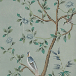 Обои ручная роспись Nordic Garden Ullswater варинант исполнения - 3 | Loft Concept в Санкт-петербурге