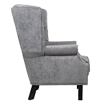 Кресло Charlie Armchair grey velour варинант исполнения - 2 | Loft Concept в Санкт-петербурге