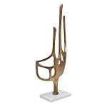 Аксессуар современный Абстракция Abstract Sculpture Brass варинант исполнения - 2 | Loft Concept в Санкт-петербурге