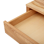 Рабочий стол из массива ясеня Marleen Wooden Desk варинант исполнения - 3 | Loft Concept в Санкт-петербурге