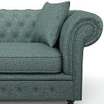 Мебельная ткань Шенилл бирюзовый цвет 138 см T4-31 варинант исполнения - 3 | Loft Concept в Санкт-петербурге