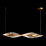 Люстра линейная с изогнутым плафоном Wave Line варинант исполнения - 3 | Loft Concept в Санкт-петербурге