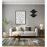 Подвесной вязаный черный светильник «Звезда Востока 02» варинант исполнения - 2 | Loft Concept в Санкт-петербурге