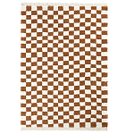 Ковер с шахматным принтом Chess Layout с эффектом шерсти варинант исполнения - 2 | Loft Concept в Санкт-петербурге