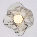 Бра с основанием волнистой формы Shaw Marble Lighting варинант исполнения - 1 | Loft Concept в Санкт-петербурге