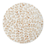 Столик с инкрустацией с перламутровым узором Jean Cream варинант исполнения - 2 | Loft Concept в Санкт-петербурге