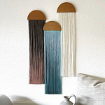 Декор на стену из нитей стиль Бохо Boho Wall Hanging III варинант исполнения - 1 | Loft Concept в Санкт-петербурге