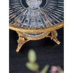 Чаша из прозрачного стекла с фигурками разноцветных попугаев на ободке 38 Eden Garden варинант исполнения - 4 | Loft Concept в Санкт-петербурге