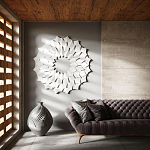 Гипсовая 3D Панель DRAGON SCALE - A  B  C  D варинант исполнения - 1 | Loft Concept в Санкт-петербурге