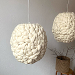 Светильник вязаный из шерсти Wool Oval варинант исполнения - 1 | Loft Concept в Санкт-петербурге