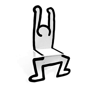 Детский стул Chaise Keith Haring Dancer Vilac Белый