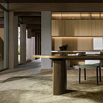 Дизайнерский рабочий стол из металла BLEVIO Table варинант исполнения - 6 | Loft Concept в Санкт-петербурге