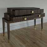 Премиальная Консоль с тремя ящиками Elsa Dreams Walnut варинант исполнения - 2 | Loft Concept в Санкт-петербурге