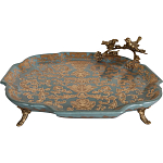 Блюдо фарфоровое Птичий взгляд Lolo варинант исполнения - 2 | Loft Concept в Санкт-петербурге