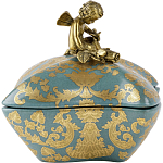 Фарфоровая шкатулка Angel with a rose варинант исполнения - 1 | Loft Concept в Санкт-петербурге