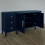 Большой Комод-буфет Elsa Dreams Blue с ящиками варинант исполнения - 4 | Loft Concept в Санкт-петербурге