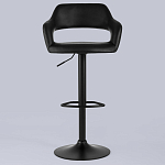 Барный стул черного цвета Strohach варинант исполнения - 3 | Loft Concept в Санкт-петербурге