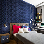 Гипсовая 3D Панель M-101 варинант исполнения - 2 | Loft Concept в Санкт-петербурге