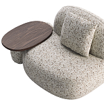 Кресло со столиком Orus  варинант исполнения - 4 | Loft Concept в Санкт-петербурге