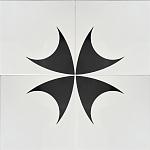 Дизайнерская плитка с узором Комета варинант исполнения - 1 | Loft Concept в Санкт-петербурге