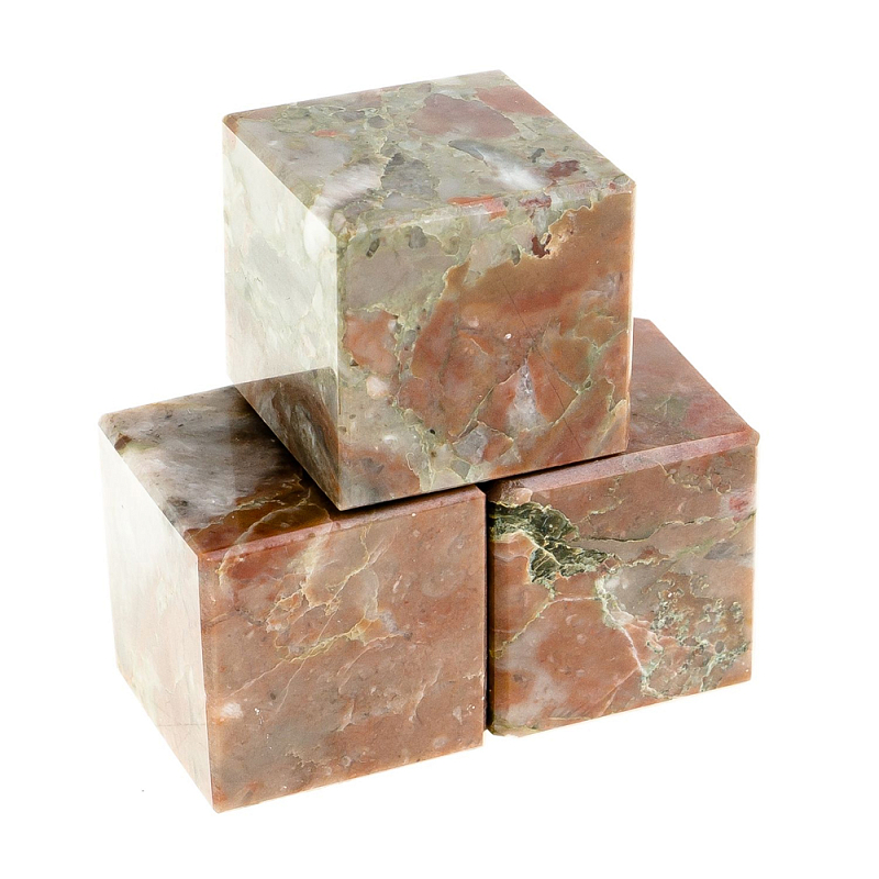 Камни для охлаждения виски из натурального камня креноид Natural Stone Cube Креноид в Санкт-петербурге | Loft Concept 