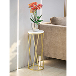 Столик дизайнерский Beige marble варинант исполнения - 6 | Loft Concept в Санкт-петербурге