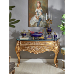 Чаша темно-синяя фарфоровая с бронзовыми ручками в виде ангелов Eden Garden варинант исполнения - 5 | Loft Concept в Санкт-петербурге