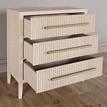 Комод Primo с 3 выдвижными ящиками Светлый дуб варинант исполнения - 5 | Loft Concept в Санкт-петербурге