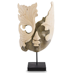 Маска ручной работы деревянная резная Mask Flower варинант исполнения - 1 | Loft Concept в Санкт-петербурге