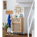 Настенная вешалка из ротанга Wila Wall Hanger M варинант исполнения - 5 | Loft Concept в Санкт-петербурге