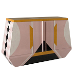 Дизайнерский комод с геометрическим рисунком Arredi варинант исполнения - 1 | Loft Concept в Санкт-петербурге