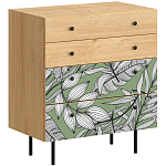 Комод с принтом на ящиках Elise Chest of Drawers варинант исполнения - 3 | Loft Concept в Санкт-петербурге
