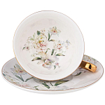 Чайная пара из фарфора 200 мл Grey Tea Porcelain Set варинант исполнения - 1 | Loft Concept в Санкт-петербурге