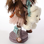 Авторская кукла Девочка с медвежонком варинант исполнения - 2 | Loft Concept в Санкт-петербурге