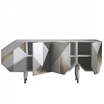 Комод с фасадом из геометрических фигур Coleccion Alexandra варинант исполнения - 1 | Loft Concept в Санкт-петербурге