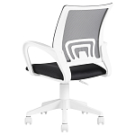 Офисное кресло с основанием из белого пластика Desk chairs Black варинант исполнения - 5 | Loft Concept в Санкт-петербурге