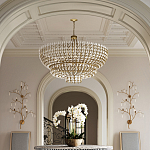 Бра с каркасом в виде веток усыпанных кристаллами Branches with Crystals варинант исполнения - 4 | Loft Concept в Санкт-петербурге