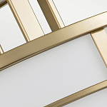 Потолочный светильник с белым матовым абажуром в металлическом каркасе Feiss варинант исполнения - 3 | Loft Concept в Санкт-петербурге