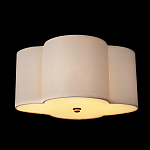 Потолочный светильник с белым волнистым плафоном из ткани Vitorino варинант исполнения - 2 | Loft Concept в Санкт-петербурге