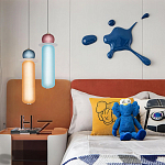 Подвесной светильник с стеклянным плафоном Polly варинант исполнения - 4 | Loft Concept в Санкт-петербурге