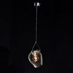 Подвесной светильник со стеклянном плафоном в форме бокала Kaleido варинант исполнения - 3 | Loft Concept в Санкт-петербурге